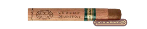 CEDROS DE LUXE No. 3 CAJA CON 25 UNIDADES