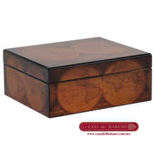 Cargar imagen en el visor de la galería, HUMIDOR MUNDO PARA 50 PUROS
