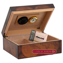 Cargar imagen en el visor de la galería, HUMIDOR MUNDO PARA 50 PUROS
