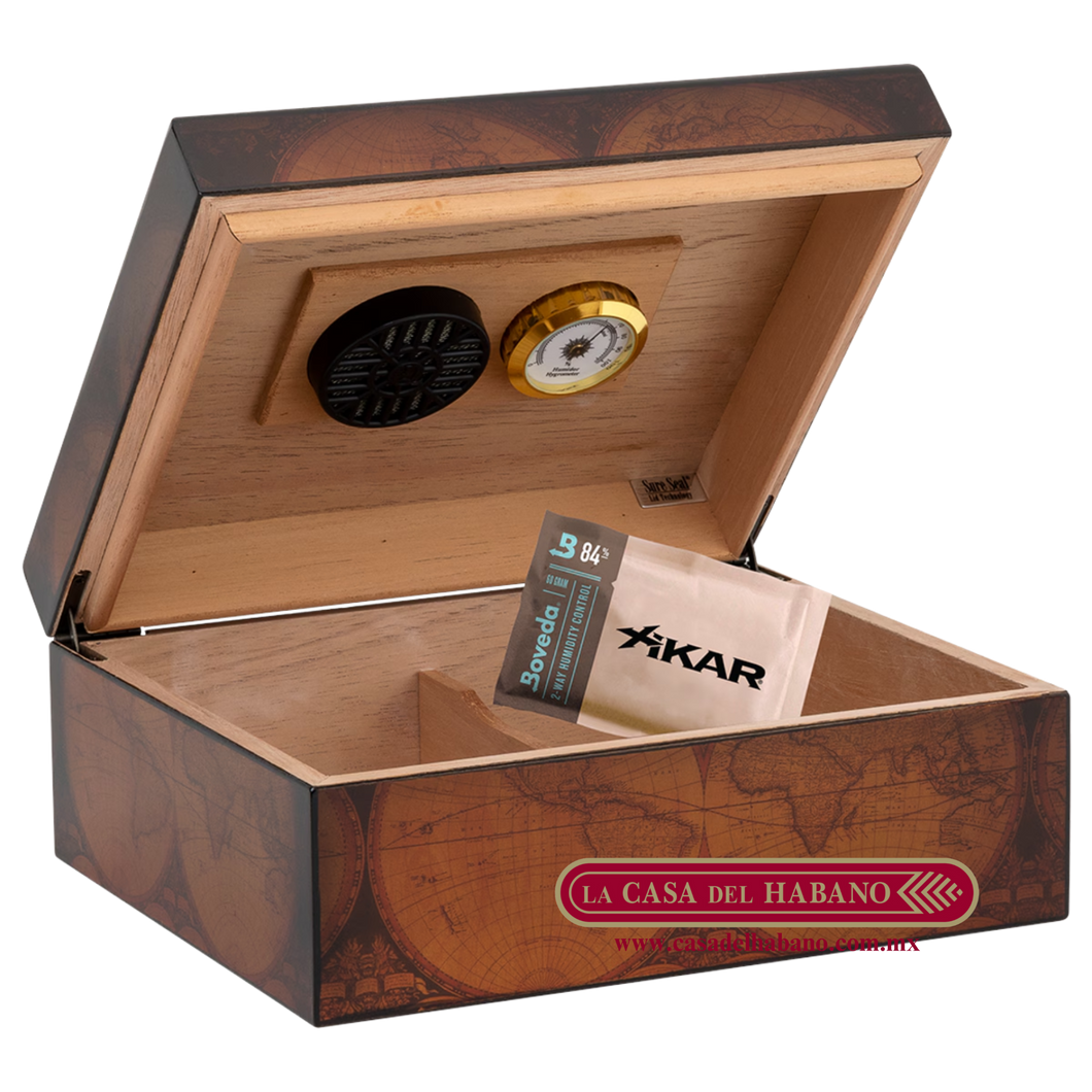 HUMIDOR MUNDO PARA 50 PUROS
