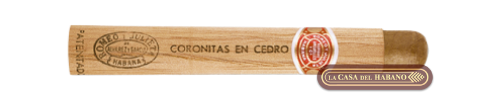 CORONITAS EN CEDRO CAJA CON 25 UNIDADES